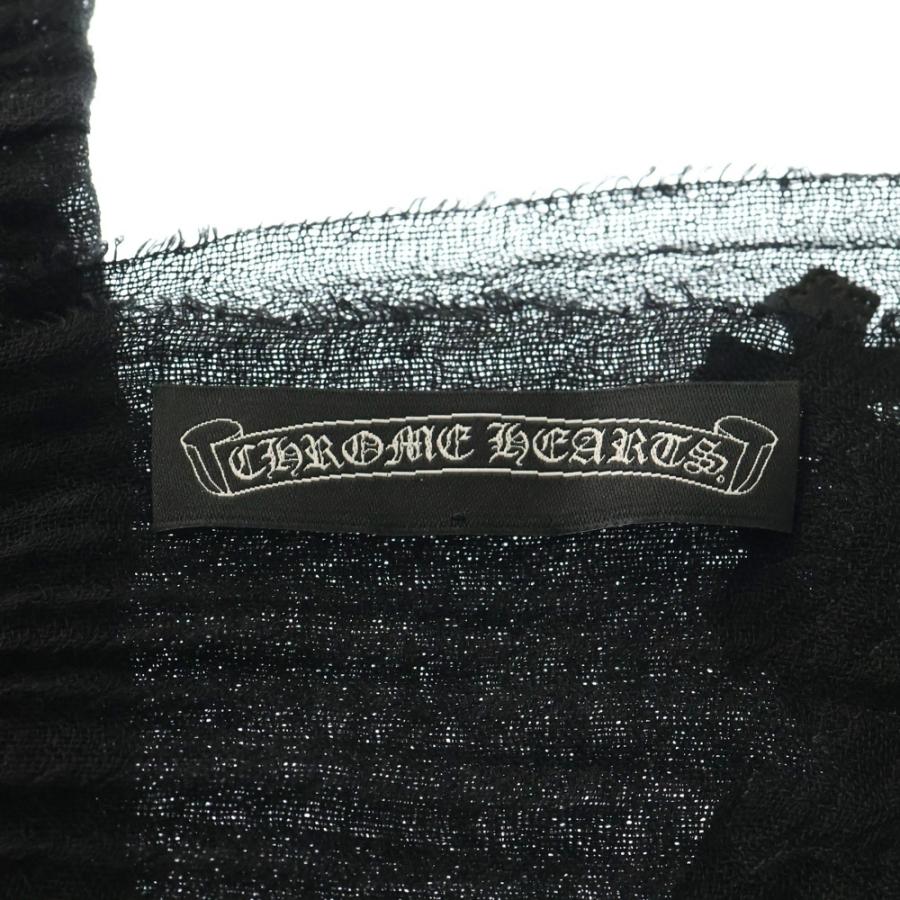CHROME HEARTS（クロムハーツ） レザークロスパッチ カシミアシルク