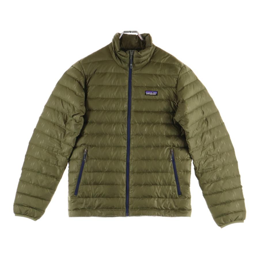 美品 パタゴニア ダウンセーター ダウンジャケット キャンプグリーン S