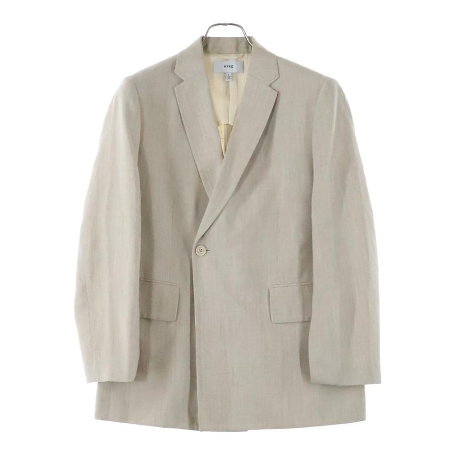 HYKE（ハイク） 20SS レーヨン混 シングルテーラードジャケット