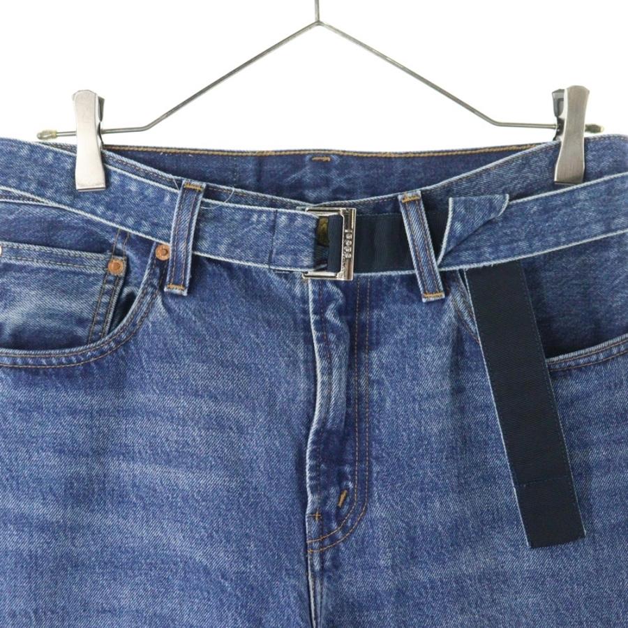 sacai（サカイ） 25SS ×LEVI'S Denim Pants リーバイス ベルト