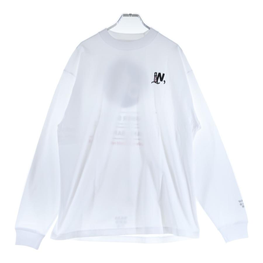 wake sapporo ロンT XL 白 バーバーサコタ ×オールウェイズ ×WAKE SAPPORO bicycle Long Sleeve