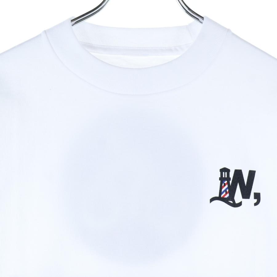 wake sapporo ロンT XL 白 バーバーサコタ ×オールウェイズ ×WAKE SAPPORO bicycle Long Sleeve