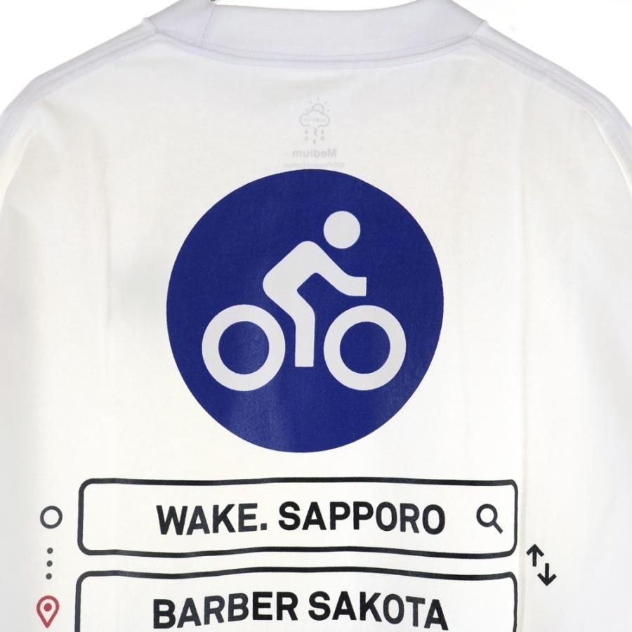 【Lサイズ】wake. sapporo barbar sakota バーバーサコタ ×オールウェイズ ×WAKE SAPPORO bicycle Long Sleeve