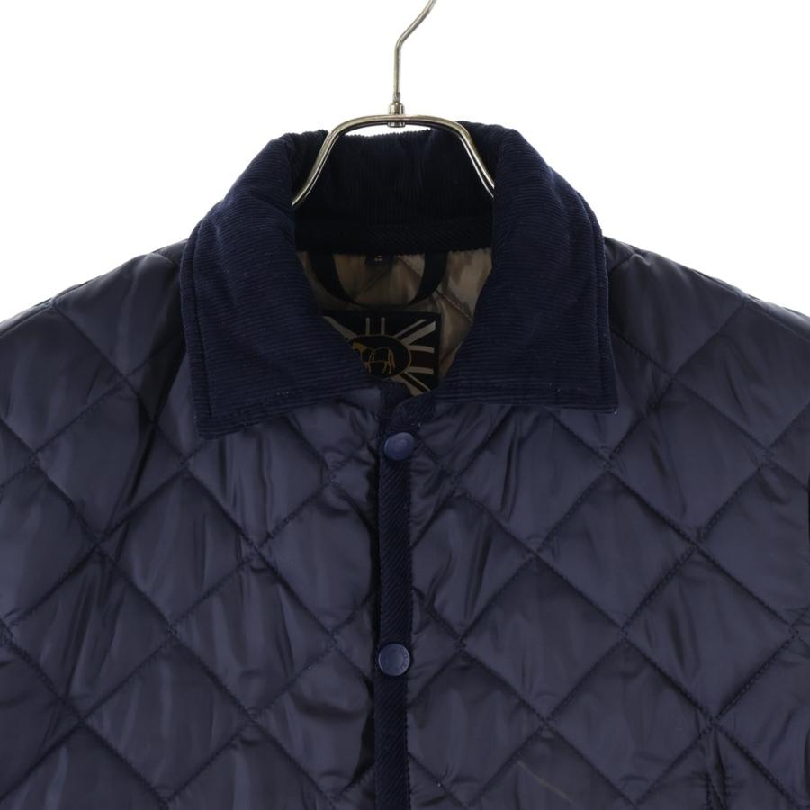 LAVENHAM（ラベンハム） UK製 襟コーデュロイ キルティングジャケット
