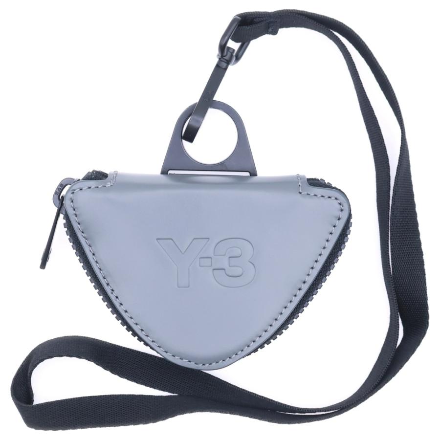 Y-3 ワイスリー LANYARD コイン&キーケース グレー H63094 : BRING