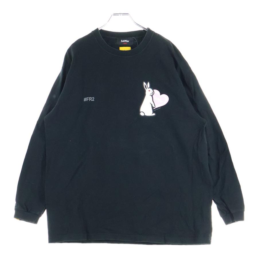 SAPEur サプール ×FR2 ハートラビット プリント バレンタイン 長袖