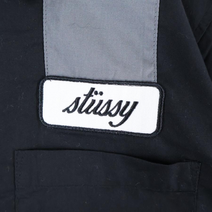 STUSSY（ステューシー） ZIP UP WORK SHIRT ジップアップ 半袖ワーク