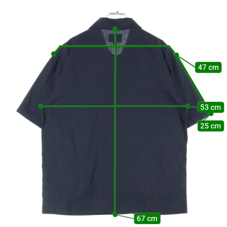 STUSSY（ステューシー） ZIP UP WORK SHIRT ジップアップ 半袖ワーク