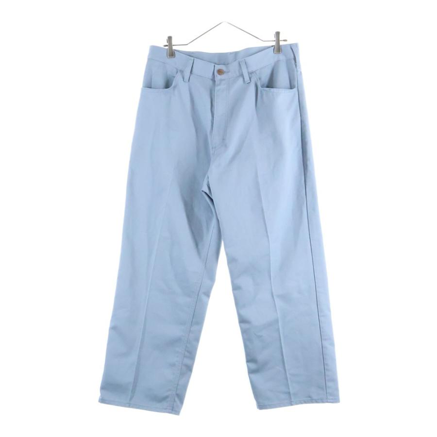 美品 ワコマリア ラングラー ランチャー ドレスジーンズ L ブルー L WACKO MARIA（ワコマリア） 23AW ×WRANGLER WRANCHER DRESS JEANS