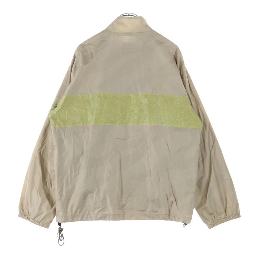 90s STUSSY フロントロゴ ハーフジップ ナイロンプルオーバー STUSSY（ステューシー） 90S VINTAGE ロゴプリント ナイロン ジップ