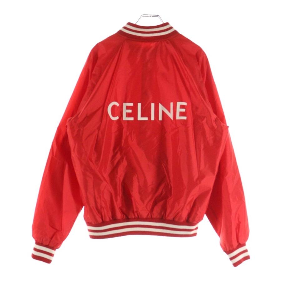 CELINE（セリーヌ） 22SS バックロゴ ナイロンサテン テディジャケット