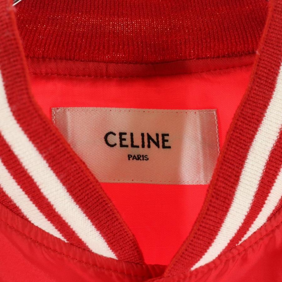 CELINE（セリーヌ） 22SS バックロゴ ナイロンサテン テディジャケット