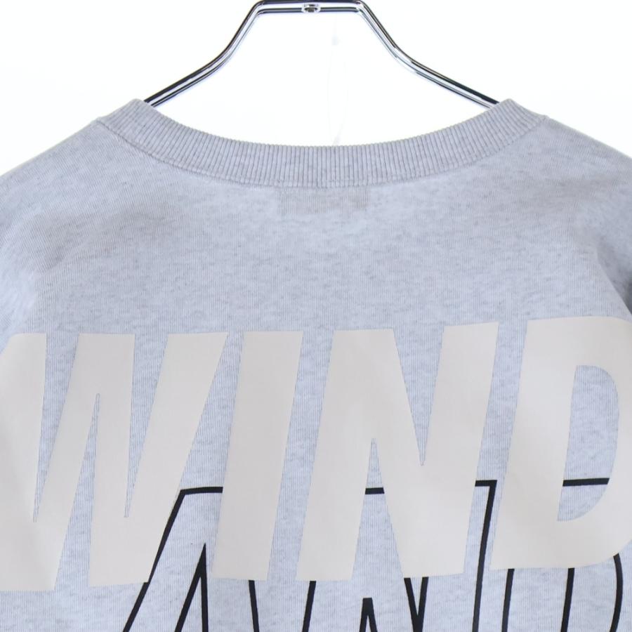WIND AND SEA（ウィンダンシー） 22AW SEA CREW NECK BLACK シー 両面