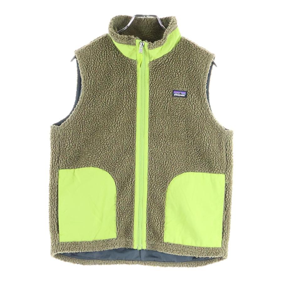 patagonia（パタゴニア） レトロX バイカラー フリースベスト カーキ