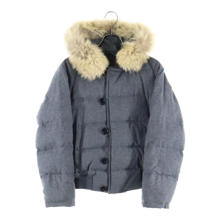 MONCLER（モンクレール） BULGARE ブルガリ ファーフーデッド ウール 