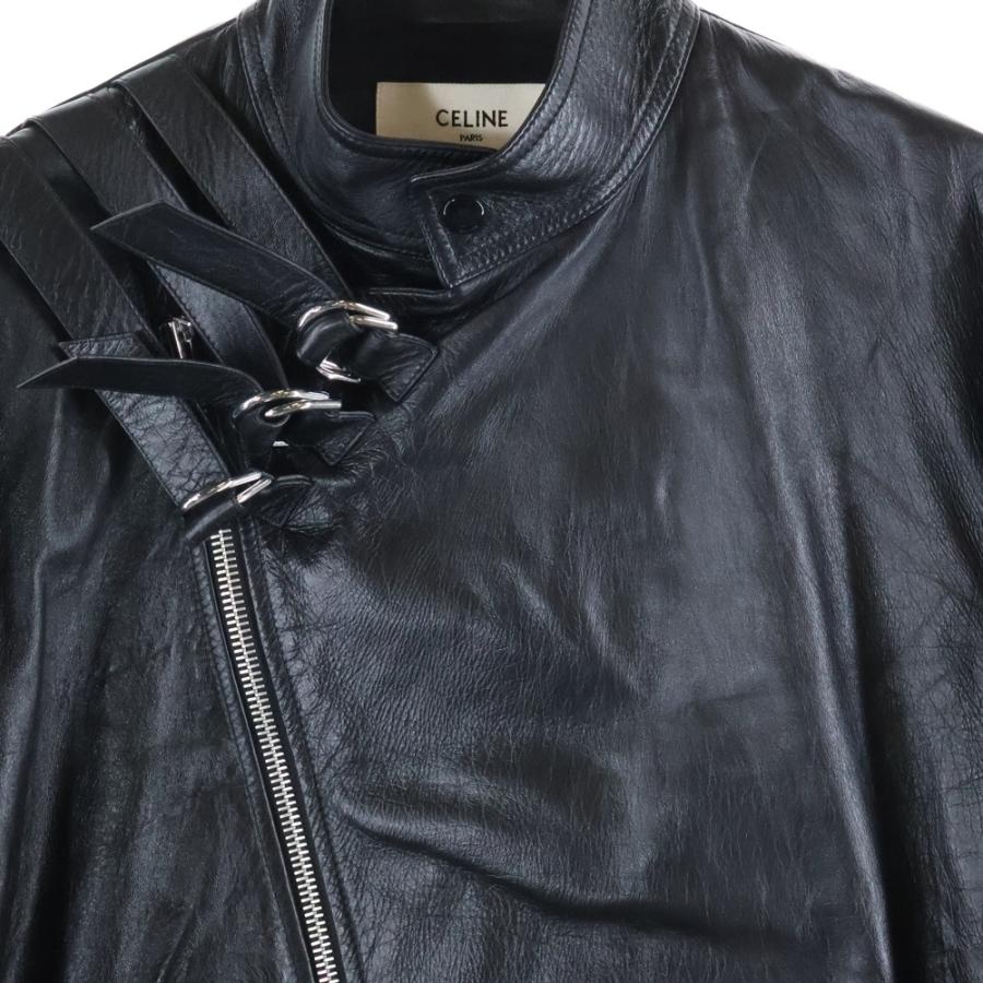 CELINE（セリーヌ） ストラップ付きブルゾン シープスキン ダブル