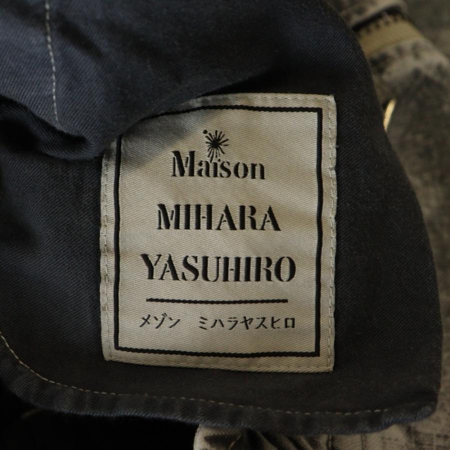 メゾンミハラヤスヒロ 24AW AMATEUR SEWN TROUSER アマチュア ソーン