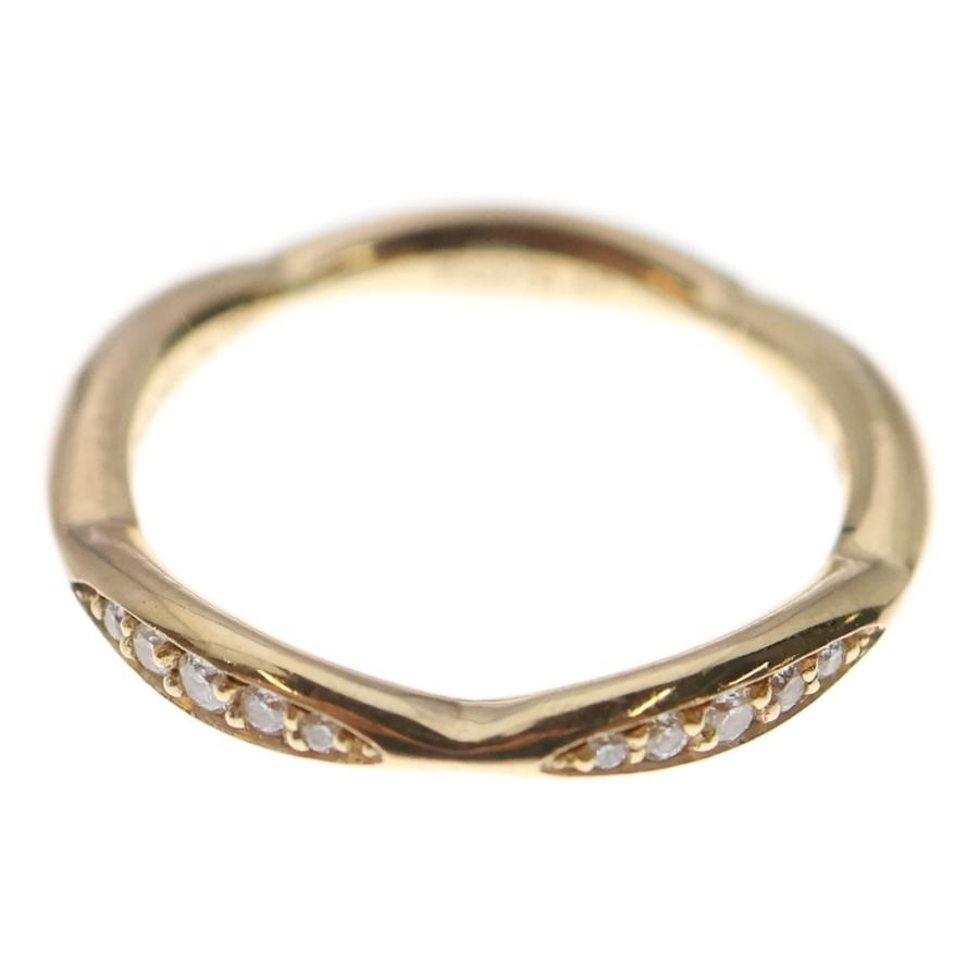 CHANEL カメリア ハーフエタニティリング J10836#49 カメリア