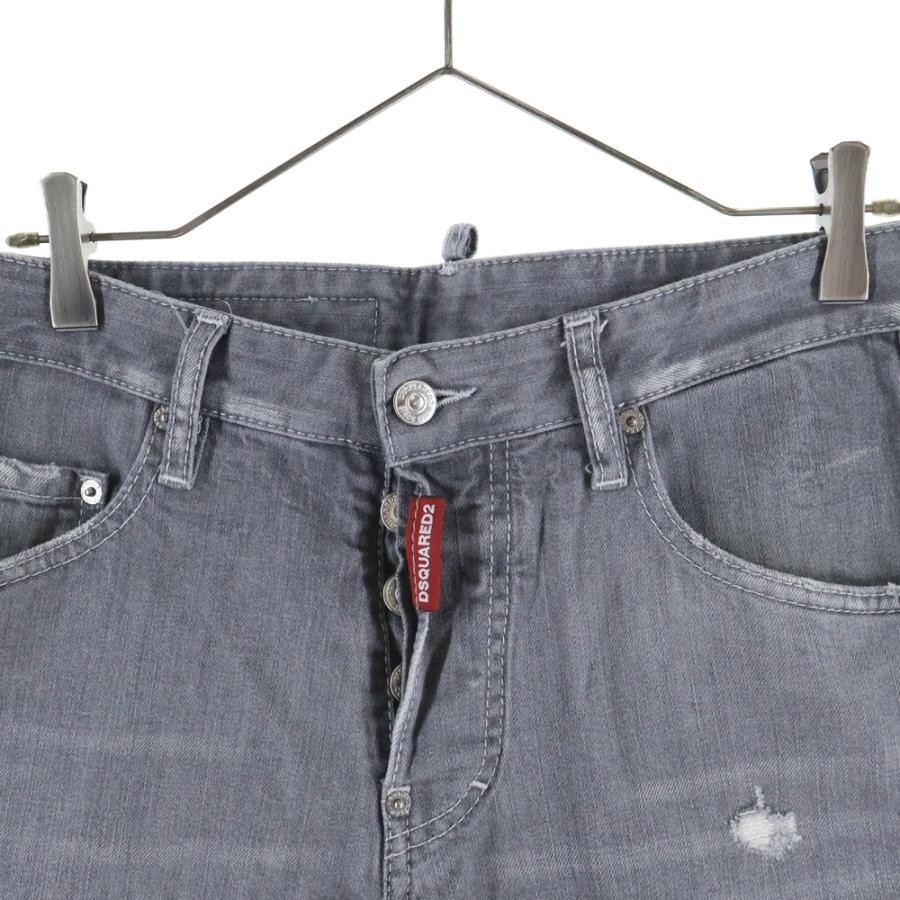 DSQUARED2（ディースクエアード） 20AW ボタンフライ ダメージ