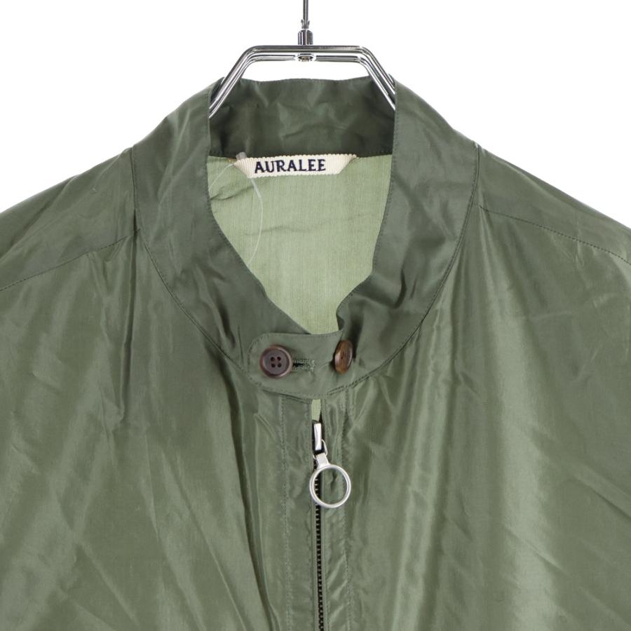 AURALEE（オーラリー） 18SS シルク タフタ ショート ブルゾン
