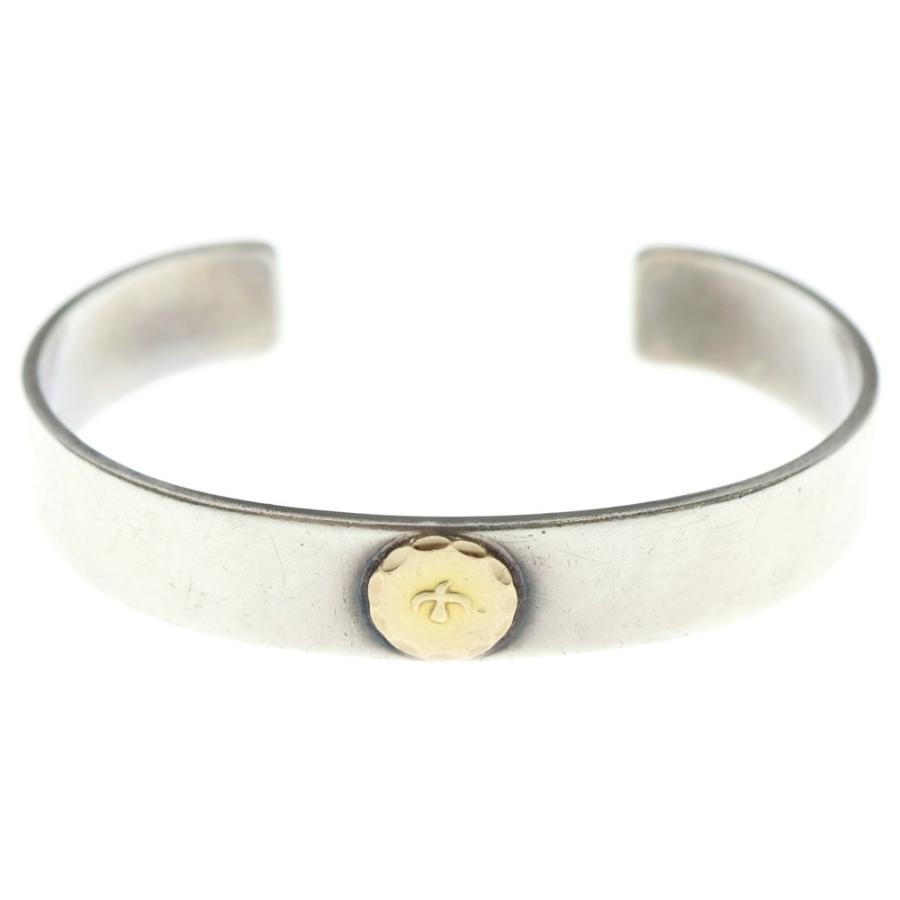 goro's（ゴローズ） 平打ちブレスM バングル シルバー/ゴールド