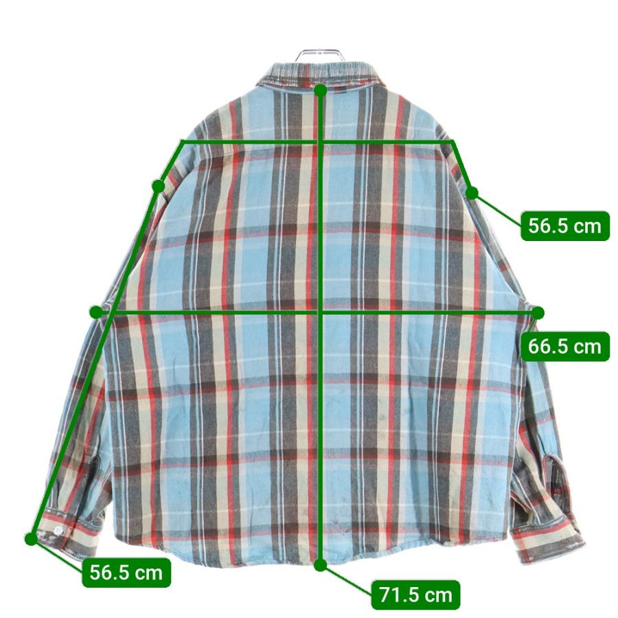 セントマイケル　チェックシャツ Saint Mxxxxxx (セントマイケル) 】 FRNNL SHIRT/CHECK SM-A23-0000