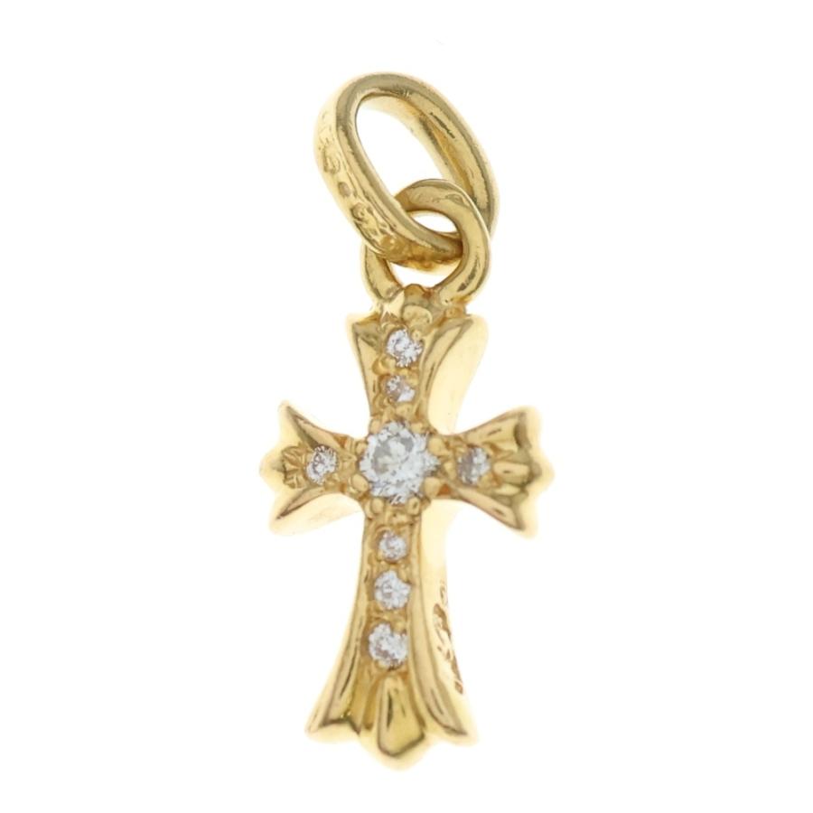 国内正規店購入 クロムハーツ CRS BBY FAT 22K ゴールドです。 CHROME HEARTS（クロムハーツ） 22K CRS BBYFAT P/DIA ベイビー