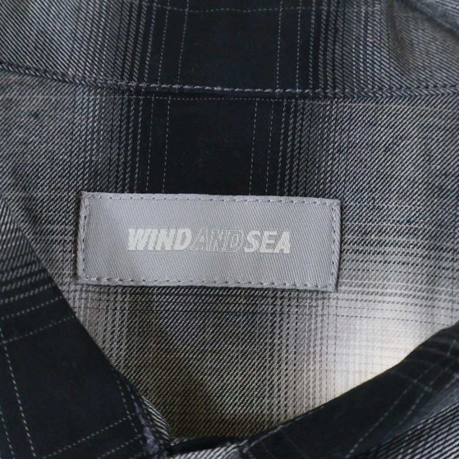 WIND AND SEA（ウィンダンシー） PLAID SHIRT 3周年記念 パイル