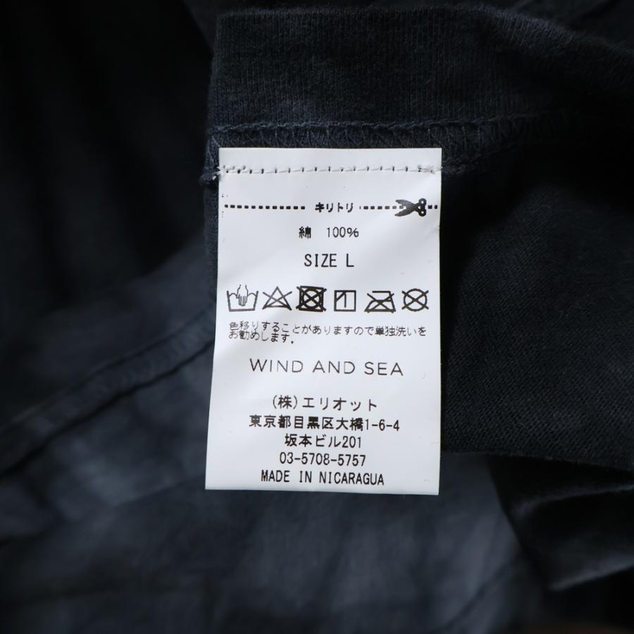 WIND AND SEA（ウィンダンシー） TYE-DYE LONG T タイダイ柄 クルー