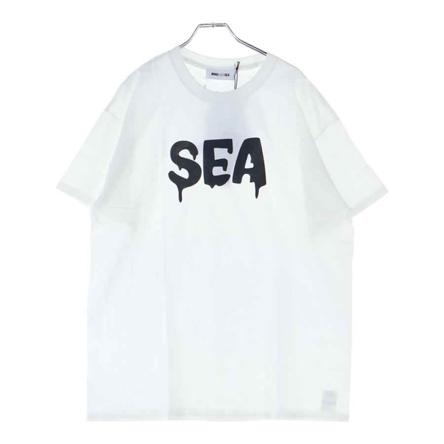 WIND AND SEA ロゴTシャツ ホワイト ミント 【公式通販】