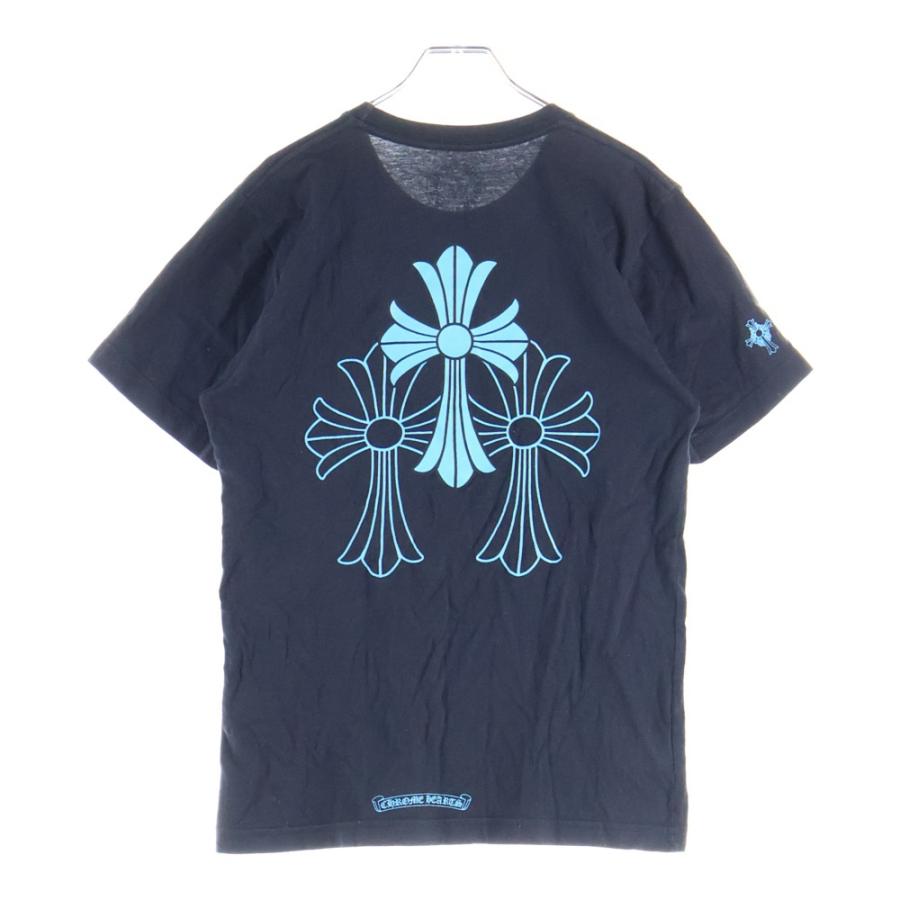 クロムハーツのカットソー CHROME HEARTS 33 Horseshoe Crack Print Long Sleeve Tee Size M