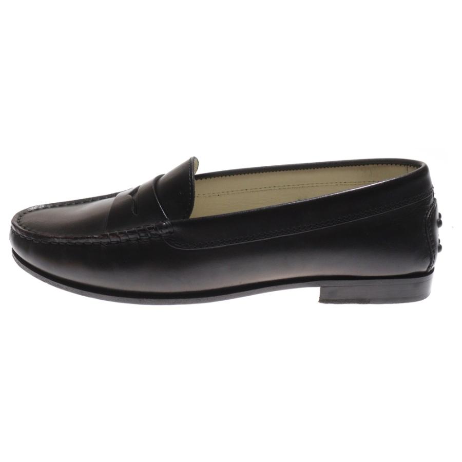 美品 箱付】TOD'S ローファー 37(24cm) バーガンディ TOD'S