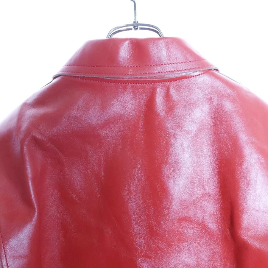 sacai（サカイ） 25SS LEATHER JACKET マルチポケット ジップアップ