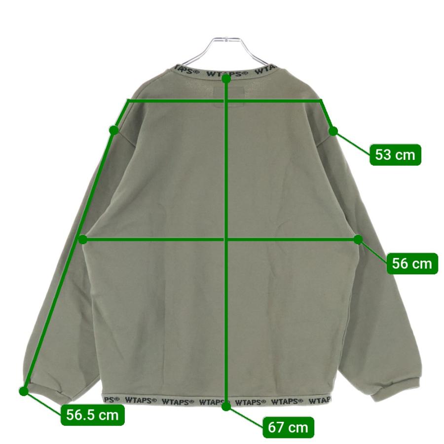 ダブルタップス WTAPS SMOCK COAT オリーブドラブ L 完売品 WTAPS（ダブルタップス） 20SS PYN.SMOCK/SWEATSHIRT.COPO ネックロゴ