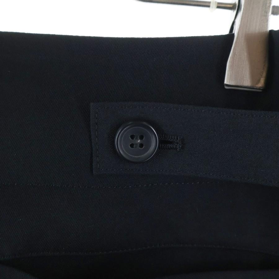 ヨウジヤマモトファム 25AW ウールギャバジン ベンチレーションワイド  