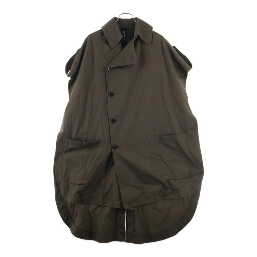 Ground Y グラウンドワイ SAMPLE ロングトレンチ コットンベスト