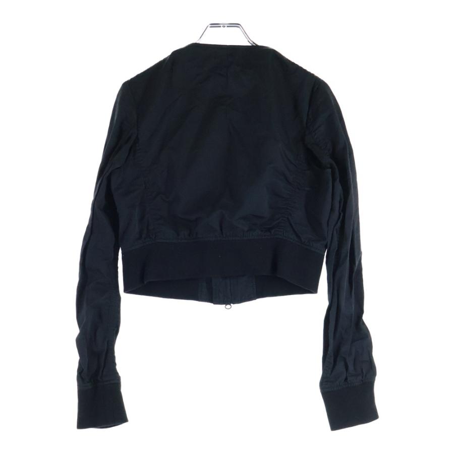 Y's（ワイズ） SAMPLE ノーカラー ショートジップアップブルゾン