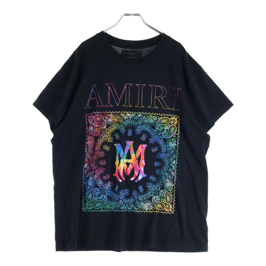 AMIRI（アミリ） バンダナグラデーションロゴプリント クルー