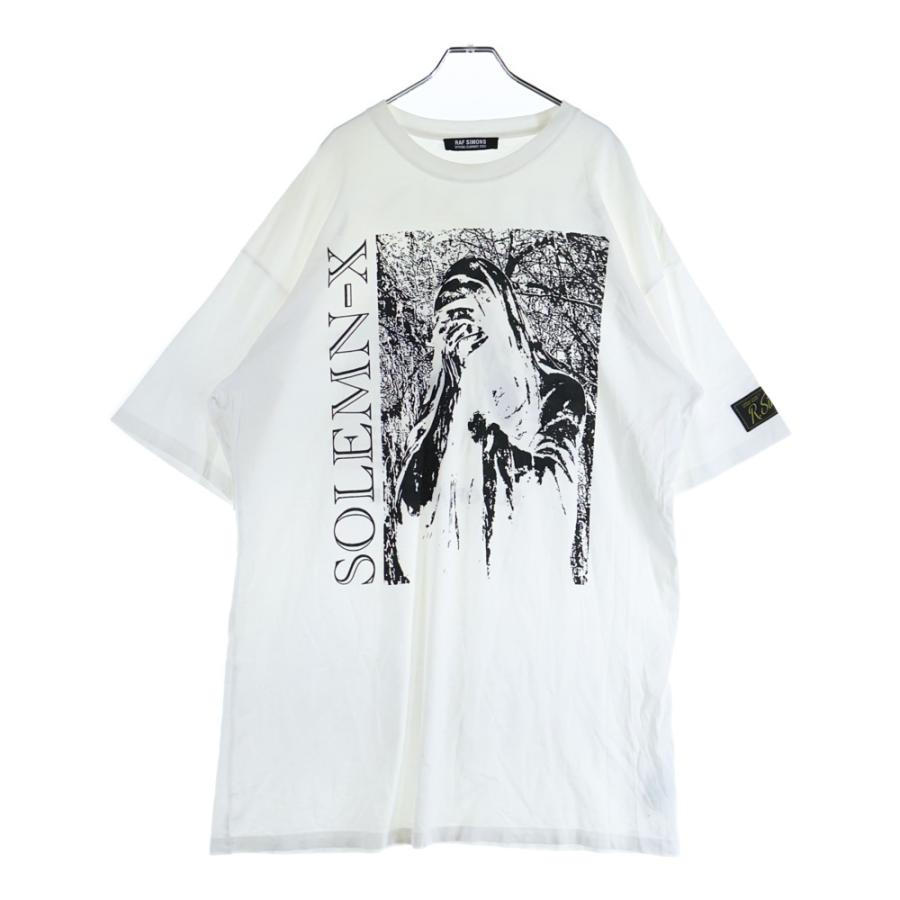 RAF SIMONS（ラフ シモンズ） 22SS SOLEMN-X 両面プリント オーバー