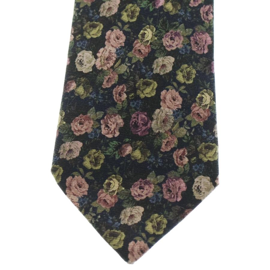 ETRO（エトロ） 花柄 シルク ネクタイ マルチカラー : BRING Yahoo