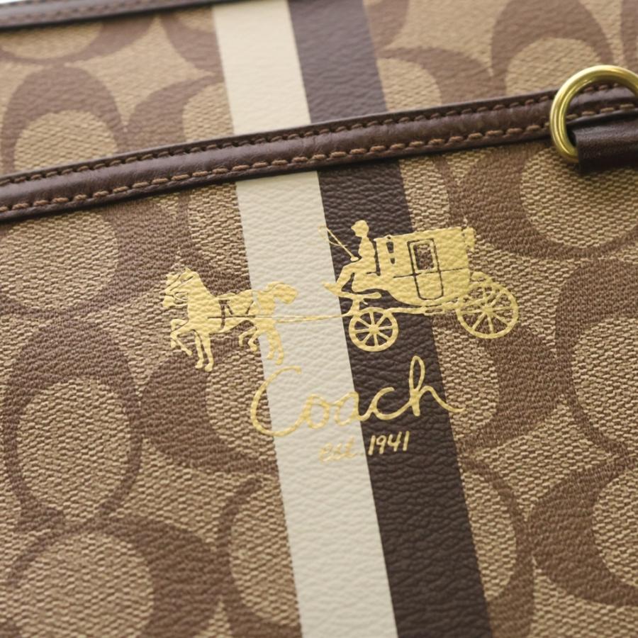 COACH コーチ PVC ショルダーバッグ 斜めがけ ベージュ シグネチャー COACH（コーチ） シグネチャーロゴ PVCショルダーバッグ ベージュ