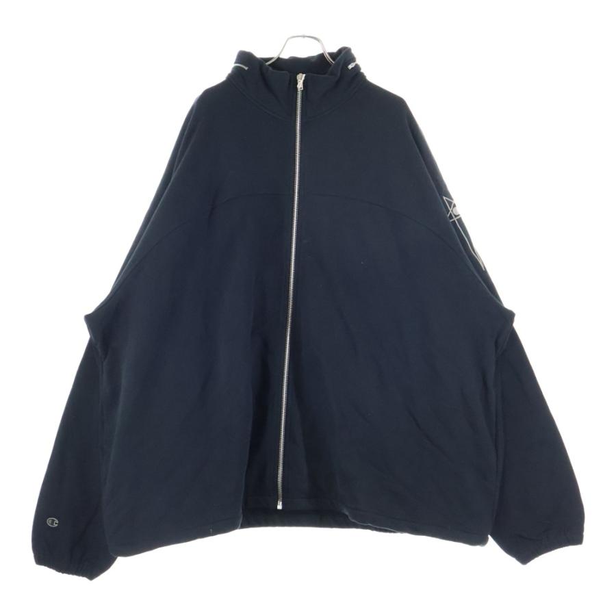 Rick Owens チャンピオン ジャンボ スウェット ジップアップジャケット Rick Owens（リック・オウエンス） 24SS ×Champion Jumbo Windbreaker