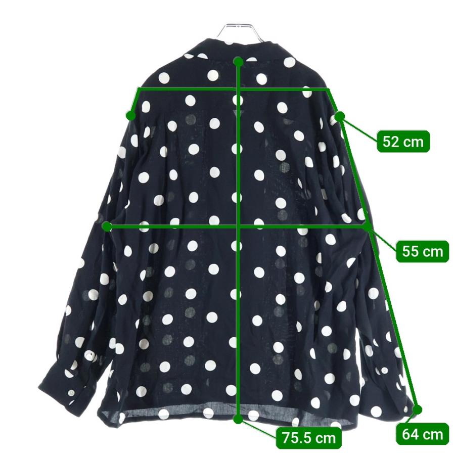 ス*キ様 ワコマリア　ドット柄 長袖シャツ　サイズL ス*キ様 ワコマリア ドット柄 長袖シャツ サイズL WACKO MARIA