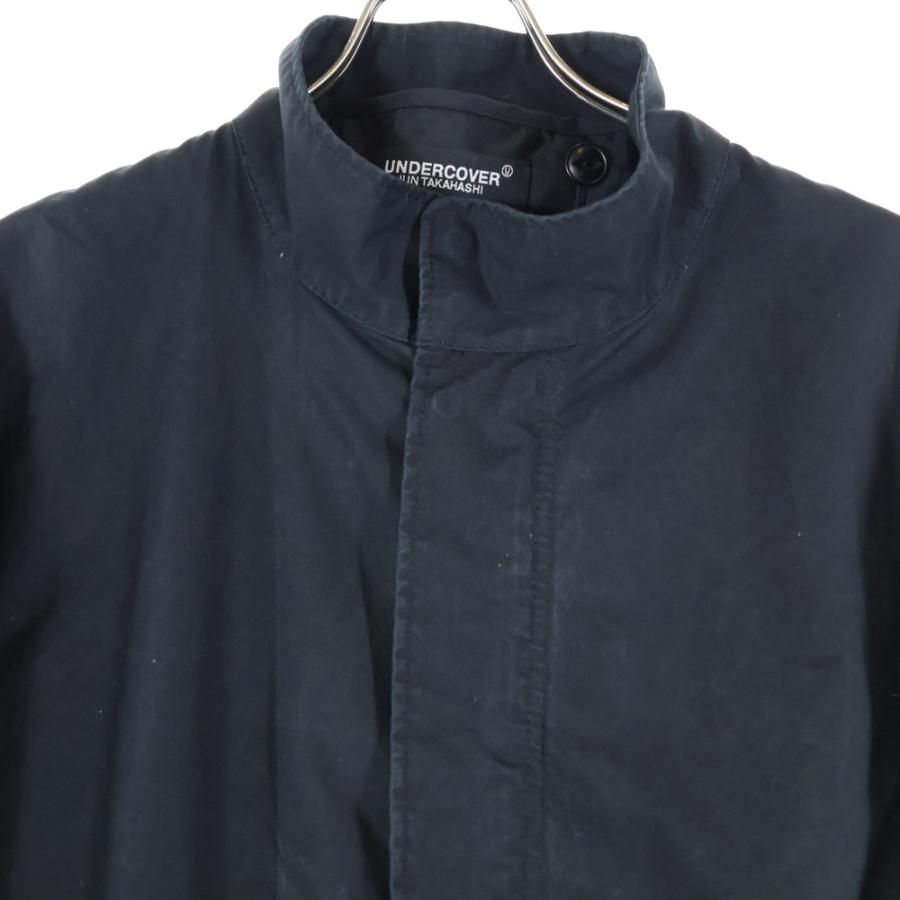 □ 45486★冬 24AW アンダーカバー コットンモッズコート 5 ブラック □ 45486☆冬 24AW アンダーカバー コットンモッズコート 5 ブラック