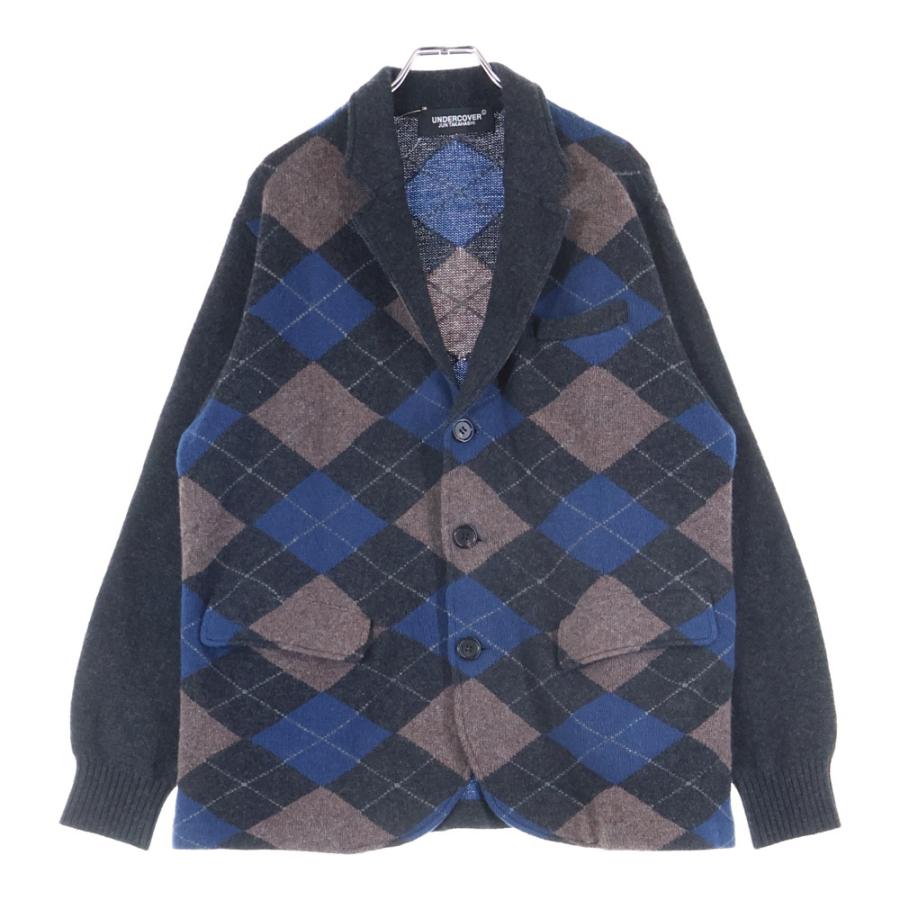 UNDERCOVER（アンダーカバー） 21AW CA INTARSIA ARGYLE KNIT JKT