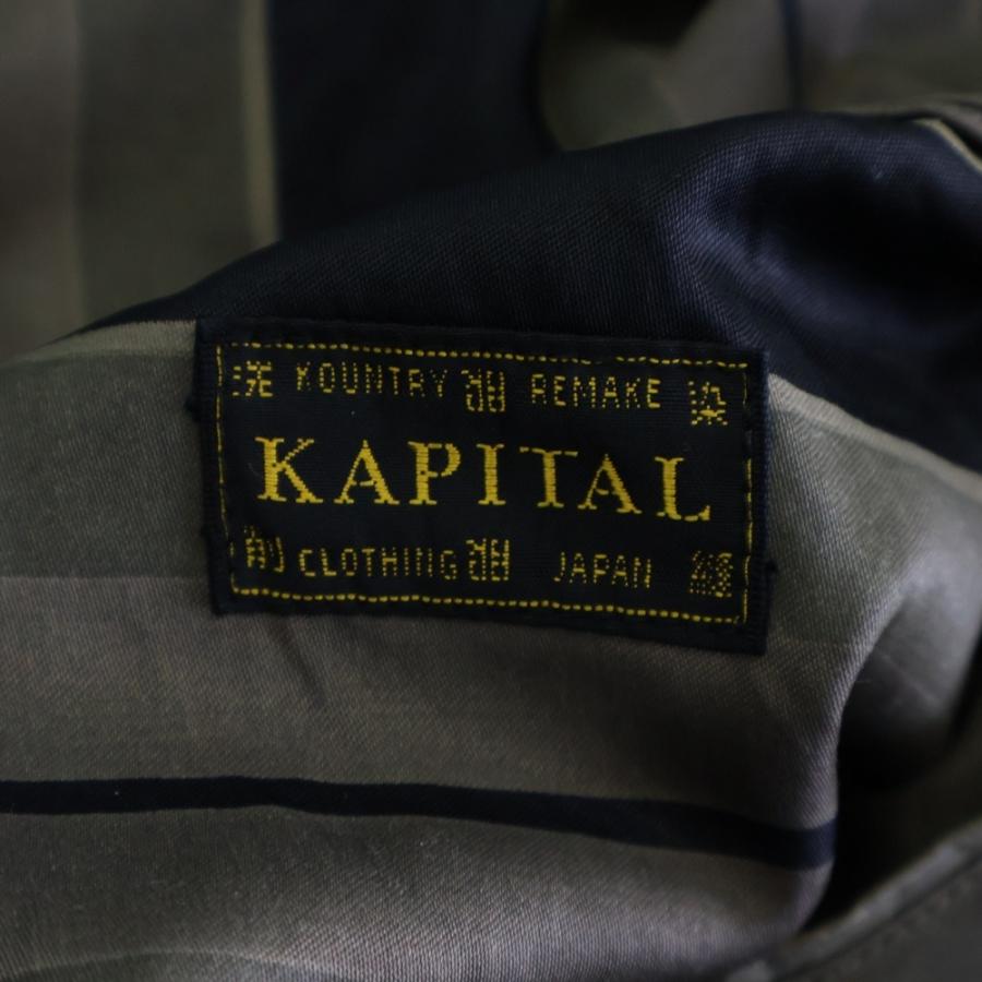KAPITAL（キャピタル） ストライプ リバーシブル スーベニア ボンバー