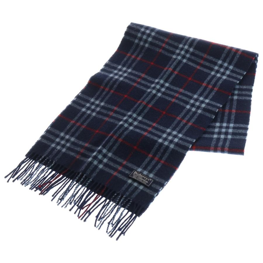 BURBERRY（バーバリー） ノヴァチェック ウール フリンジマフラー