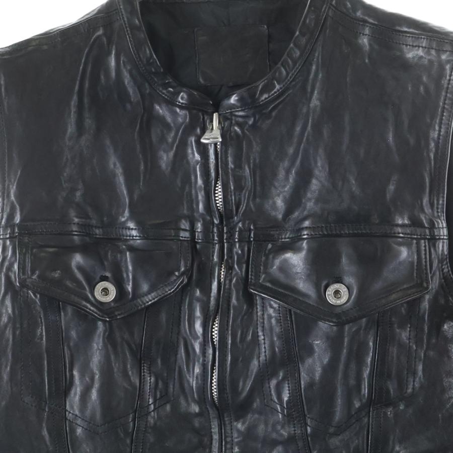 イサムカタヤマバックラッシュ フレンチショルダー製品染 ジップアップ