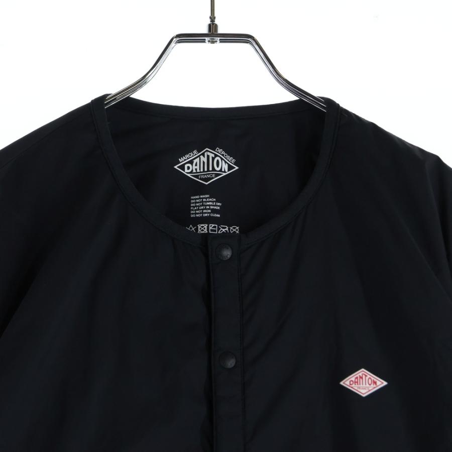 【美品✨】DANTON ダウンジャケット フーディ ブラック ライト フード Danton（ダントン） 18AW フーディー ダウン ジャケット ブラック