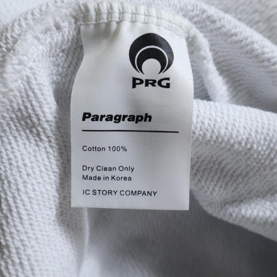 Paragraph（パラグラフ） FLOWER LOGO SWEATSHIRT フラワー ロゴ